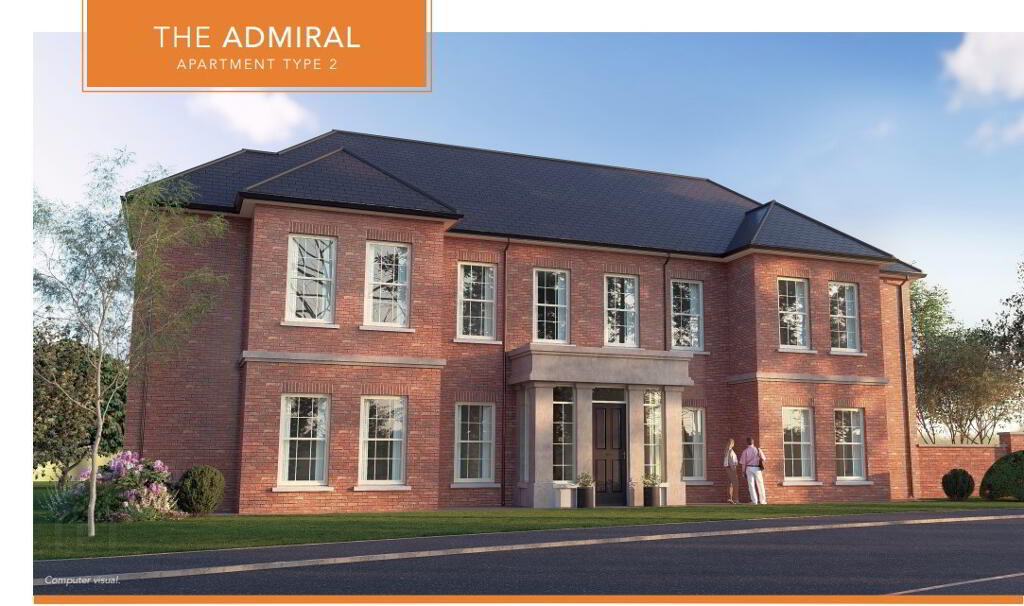 The Admiral Apartments, Charlestown Hall - Lagan Homes, Draynes Farm, ...Lisburn, BT28 2WQ